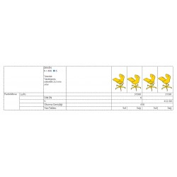 Panto Move Lupo Yazı Tablalı Sandalye Panto Move Lupo Yazı Tablalı Sandalye