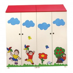 Figürlü Çatı Portmanto  Figürlü Çatı Portmanto