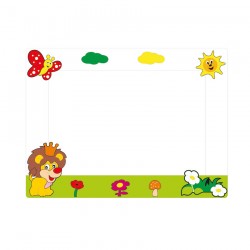 Aslan Figürlü Yazı Tahtası Aslan Figürlü Yazı Tahtası