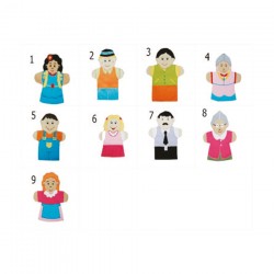 İnsanlar Kukla Seti