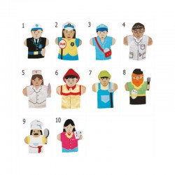 Meslekler Kukla Seti