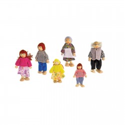 Ahşap Mini Aile Seti Ahşap Mini Aile Seti