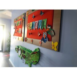 Aslan Figürlü Kumaşlı Pano Aslan Figürlü Kumaşlı Pano