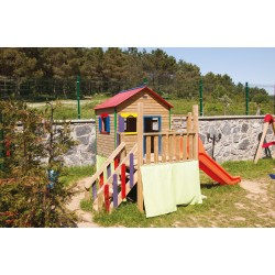 Ahşap Kaydıraklı Ev   Ahşap Kaydıraklı Ev