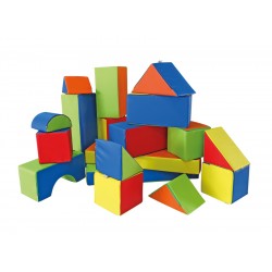 Sünger Yapı Blokları 18 Parça  Sünger Yapı Blokları 18 Parça